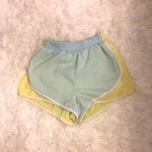 Seersucker running shorts